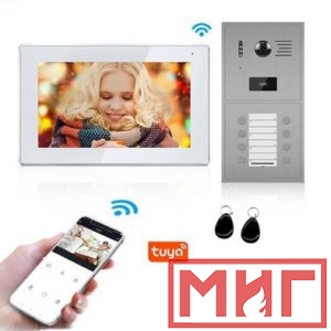 Фото 16 - Видеодомофон для квартир с WiFi и Tuya.